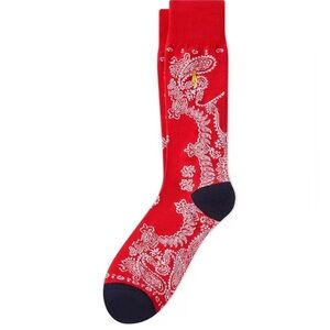 Polo Ralph Lauren Bandana Crew Dress Socks
